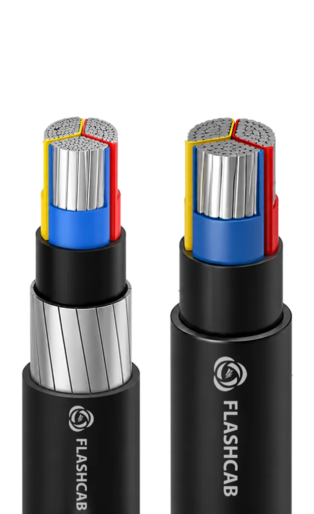 Three Core Armoured and Unarmoured (Aluminum)